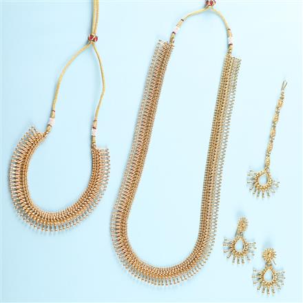 Antique Combo Necklace Sets With Gold Plating