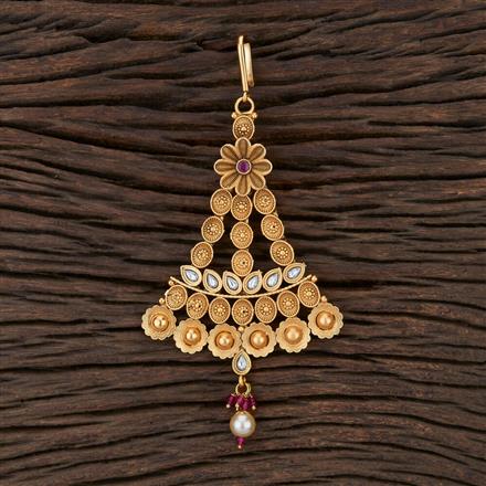 Antique Classic Pasa With Matte Gold Plating