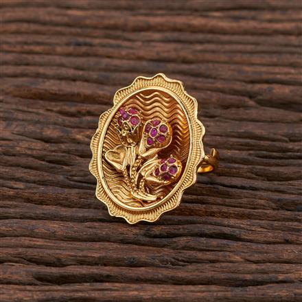 Antique Classic Ring With Gold Plating