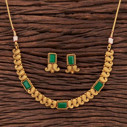Antique Classic Necklace With Gold Plating