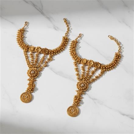 Antique Classic Hath Pan With Gold Plating