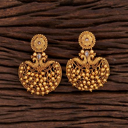 Antique Chand Earring With Gold Plating