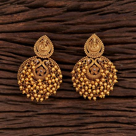Antique Chand Earring With Gold Plating