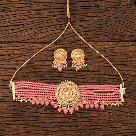 Antique Mala Necklace With Gold Plating