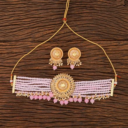 Antique Mala Necklace With Gold Plating