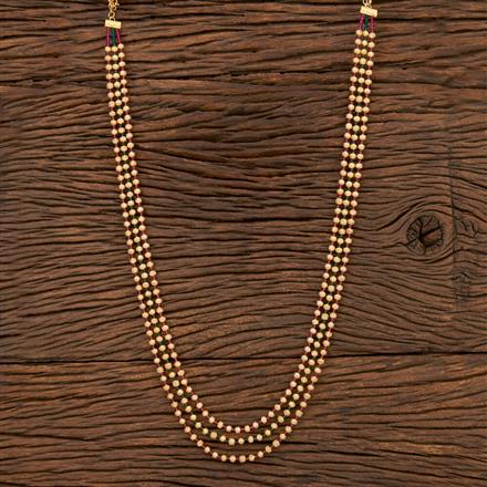 Antique Long Necklace With Gold Plating