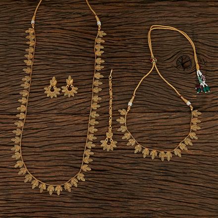 Antique Combo Necklace Sets With Gold Plating