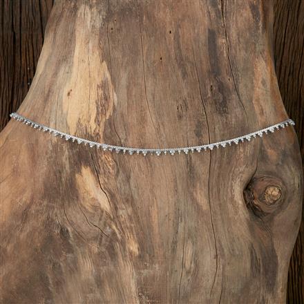 Antique Delicate Kamar Patta With Rhodium Plating