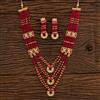 Antique Long Necklace With Gold Plating