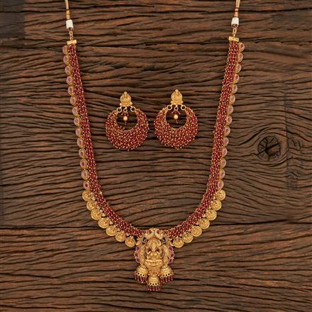 Antique South Indian Necklace With Gold Plating