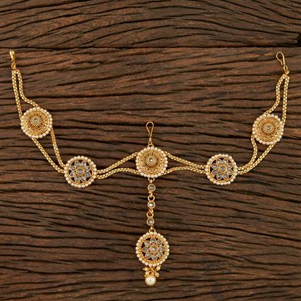 Antique Moti Shishful With Gold Plating