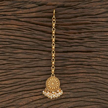 Antique Delicate Tikka With Gold Plating
