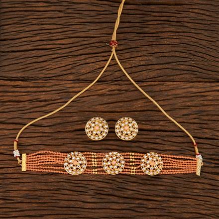 Antique Mala Necklace With Gold Plating