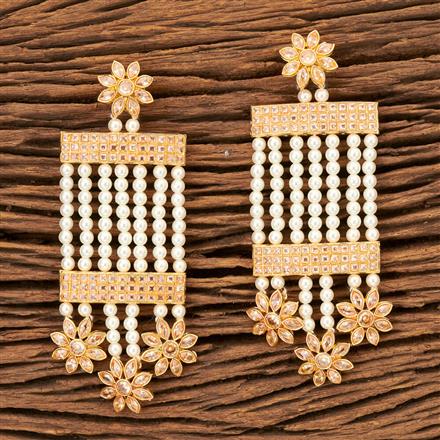Antique Long Earring with gold plating