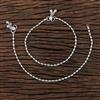 Antique Delicate Payal With Rhodium Plating