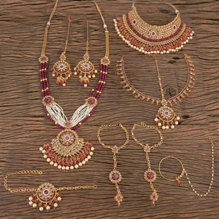 Antique Classic Bridal Sets With Gold Plating