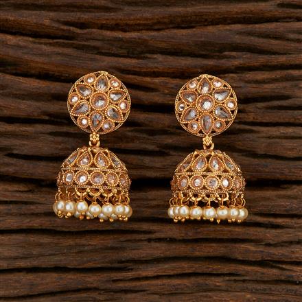 Antique Delicate Earring With Gold Plating