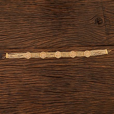 Antique Pearl Shishful With Gold Plating