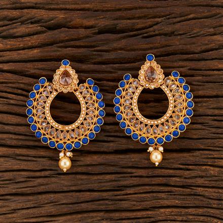 Antique Chand Earring With Gold Plating