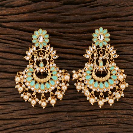 Antique Chand Earring With Gold Plating