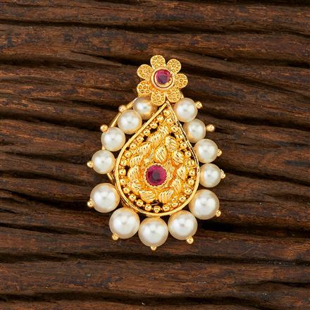 Antique Pressing Nose Ring With Gold Plating