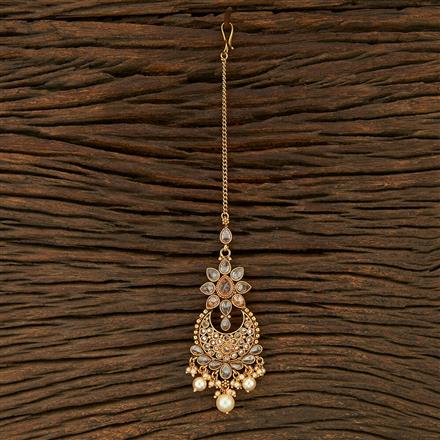 Antique Chand Tikka With Gold Plating