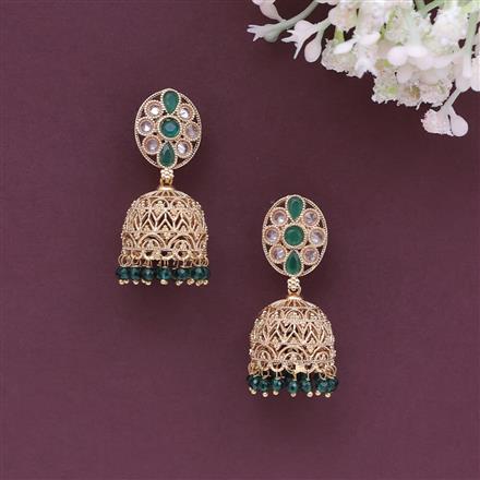 Antique Delicate Earring With Gold Plating