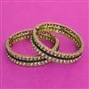 Antique Openable Bangles With Mehndi Plating