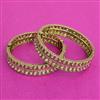 Antique Openable Bangles With Mehndi Plating