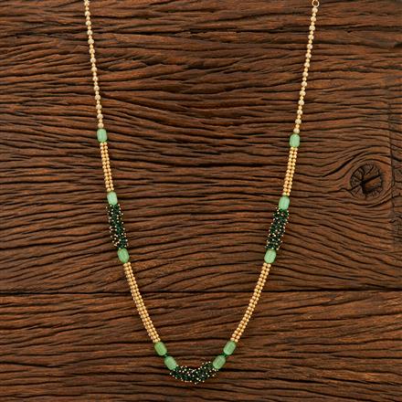 Antique Moti Necklace With Gold Plating