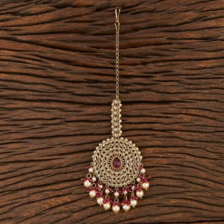 Antique Classic Tikka With Mehndi Plating