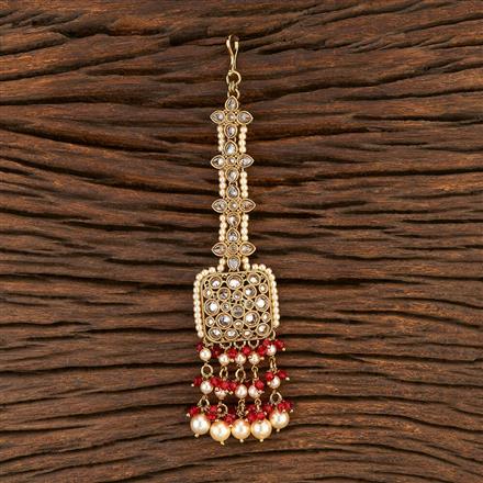 Antique Delicate Tikka With Mehndi Plating