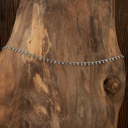 Antique Delicate Belt With Rhodium Plating