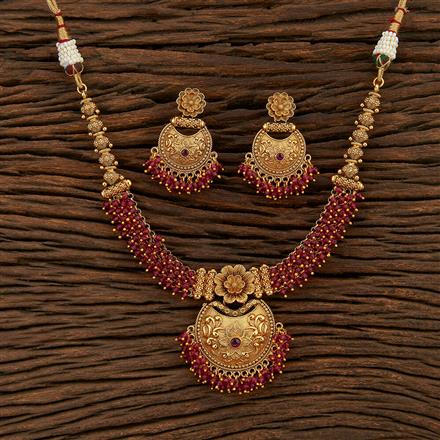 Antique Classic Necklace With Gold Plating