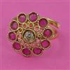Antique Adjustable Ring with Gold Plating