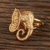 Antique Adjustable Ring With Gold Plating