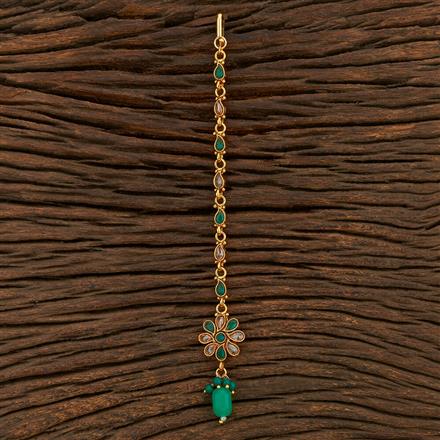 Antique Delicate Tikka With Gold Plating