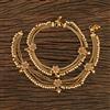 Antique Moti Payal With Gold Plating