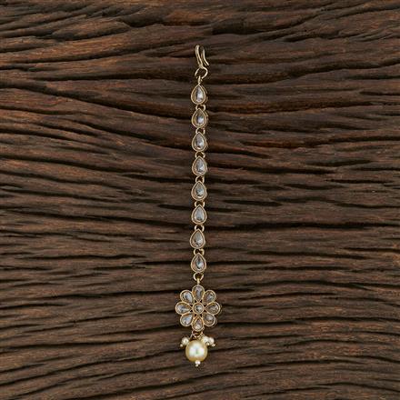 Antique Delicate Tikka With Mehndi Plating