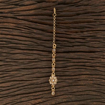 Antique Chand Tikka With Gold Plating