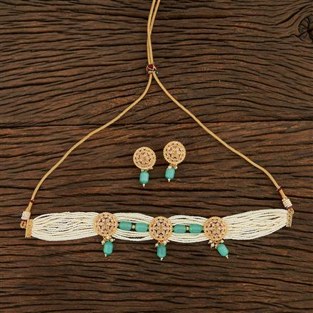 Antique Mala Necklace With Gold Plating