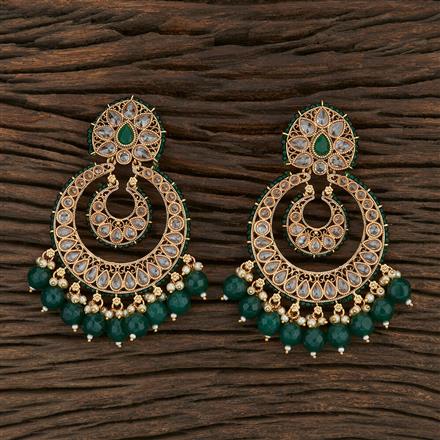 Antique Chand Earring With Gold Plating