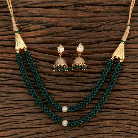 Antique Mala Necklace With Gold Plating