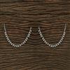 Antique Classic Ear Chain With Rhodium Plating