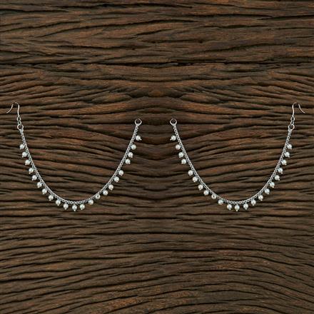 Antique Classic Ear Chain With Rhodium Plating