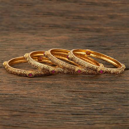 Antique Classic Bangles With Gold Plating