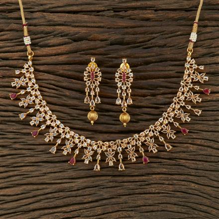 Antique Classic Necklace With Gold Plating