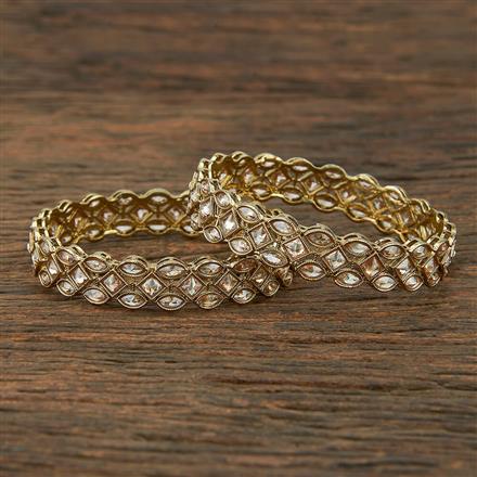 Antique Classic Bangles With Mehndi Plating