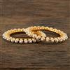 Antique Moti Bangles With Gold Plating