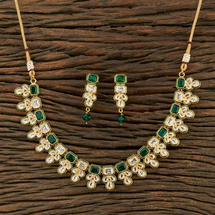 Antique Delicate Necklace With Gold Plating